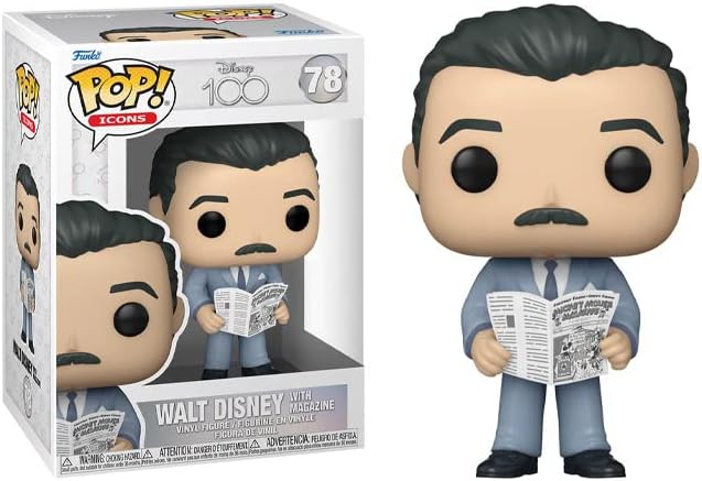 FUNKO POP! DISNEY WALT DISNEY W/ MAGAZINE