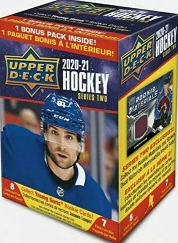 2020/21 Upper Deck Series 2 Hockey 7-Pack Blaster Box