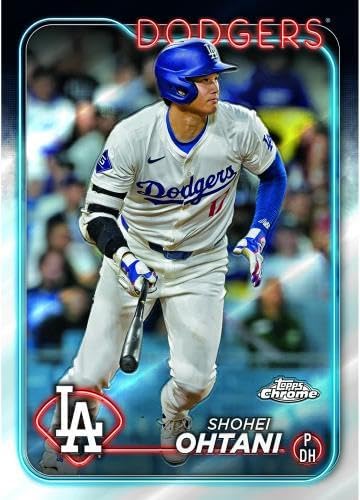 2024 Topps Chrome Baseball 7-Pack Blaster Box