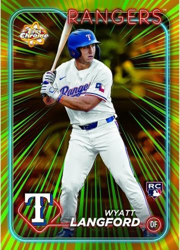 2024 Topps Chrome Baseball 7-Pack Blaster Box