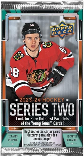 2023/24 Upper Deck Series 2 Hockey 4-Pack Blaster Box