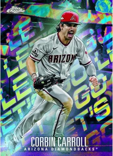 2024 Topps Chrome Baseball 7-Pack Blaster Box