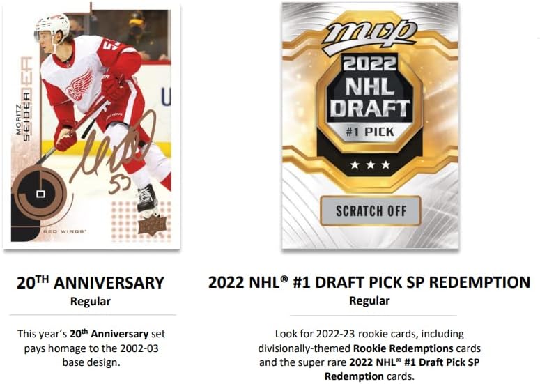 2022/23 Upper Deck MVP Hockey Retail 36-Pack Box