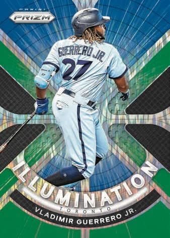 2021 Panini Prizm Baseball 7-Pack Blaster Box (Green Prizms!)