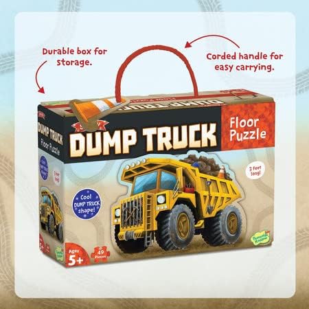 FLOOR PUZZLE DUMP TRUCK