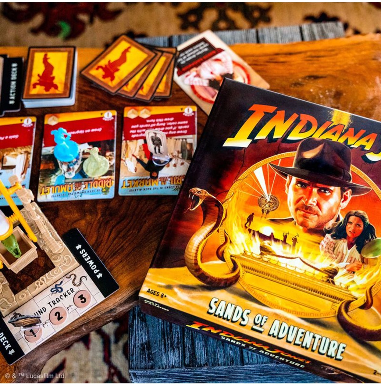 INDIANA JONES SANDS OF ADVENTURE GAME