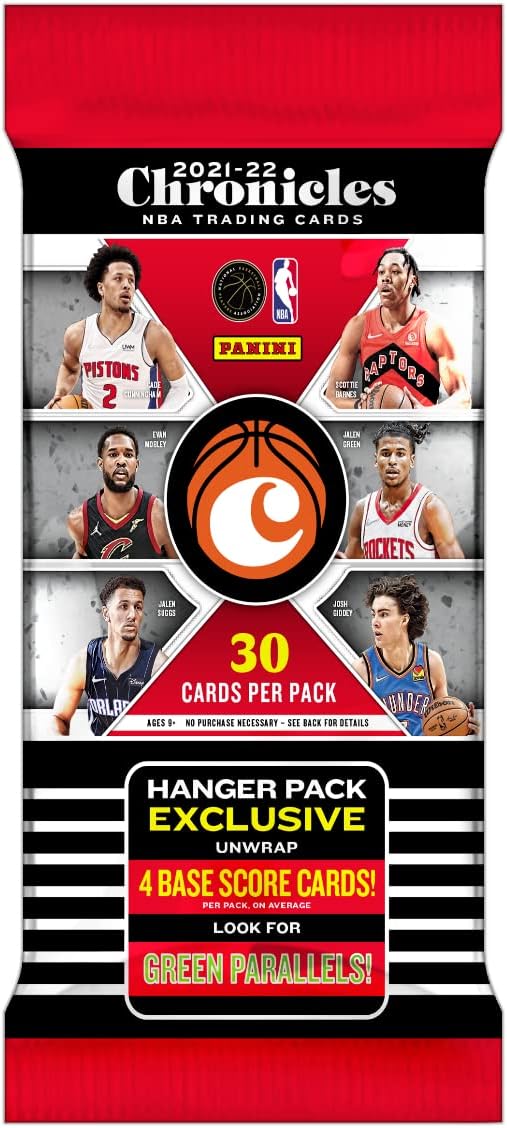 2021/22 Panini Chronicles Basketball Hanger Pack