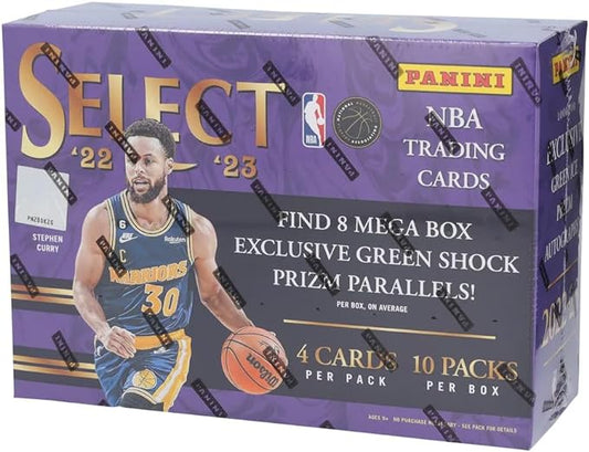 2022/23 Panini Select Basketball 40-Card Mega Box