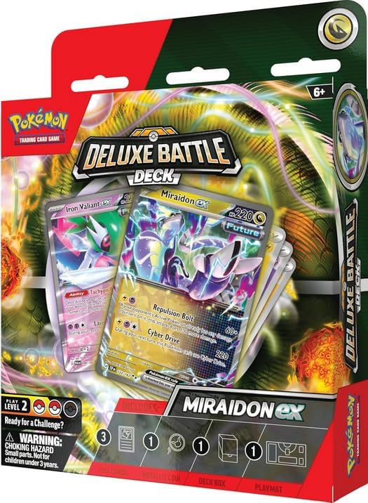 Pokemon TCG: Deluxe Battle Deck - Koraidon or Miraidon ex (1 random pack)