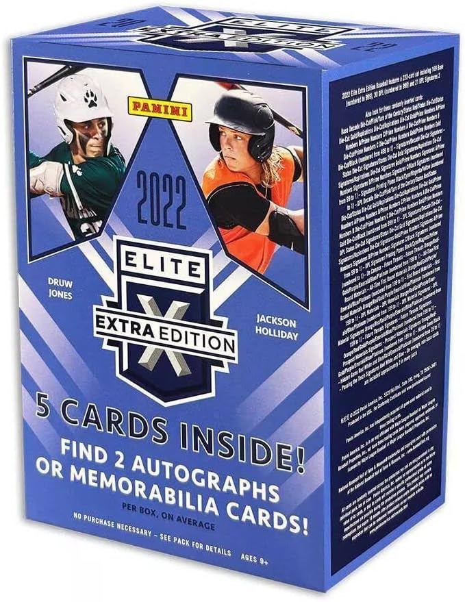 2022 Panini Elite Extra Edition Baseball Blaster Box