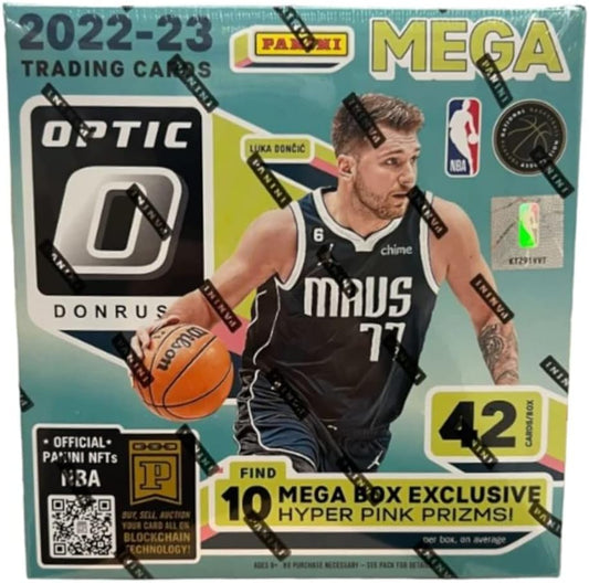 2022/23 Panini Donruss Optic Basketball Mega Box (Hyper Pink Prizms)