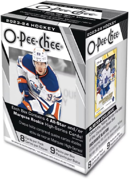 2023/24 Upper Deck O-Pee-Chee Hockey 9-Pack Blaster Box