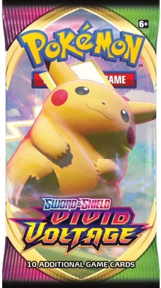 Pokemon - Vivid Voltage-Booster Pack (Random Art)