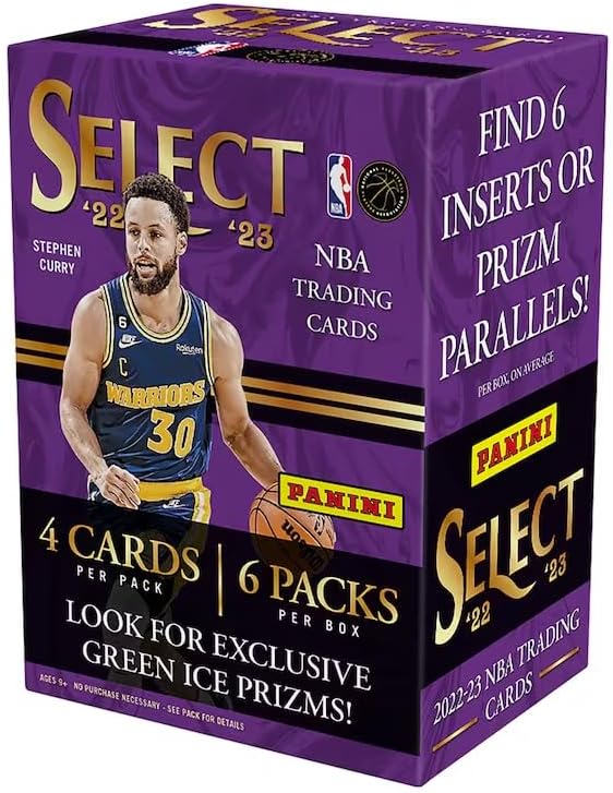 2022/23 Panini Select Basketball Fanatics Blaster Box (Green Ice Prizms)