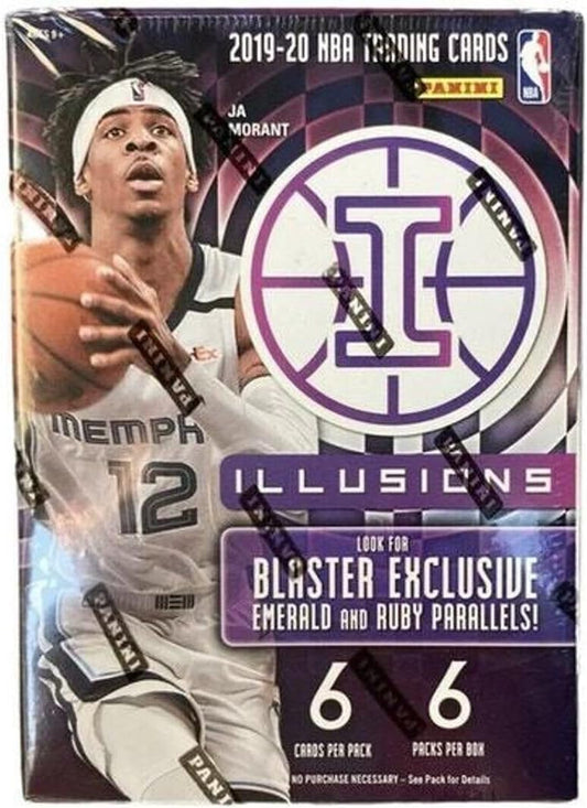 2019/20 Panini Illusions Basketball 6-Pack Blaster Box