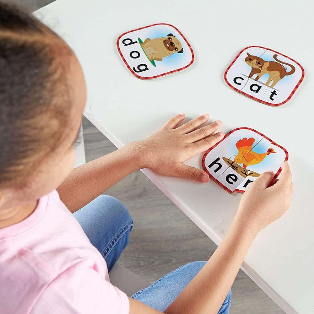 LEARNING RESOURCES 3-LETTER WORD PUZZLE CARDS