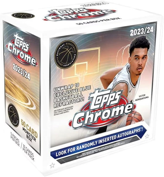 2023/24 Topps Chrome Basketball Monster Box