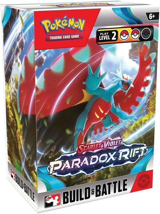 Pokemon Scarlet & Violet Paradox Rift Build & Battle Box