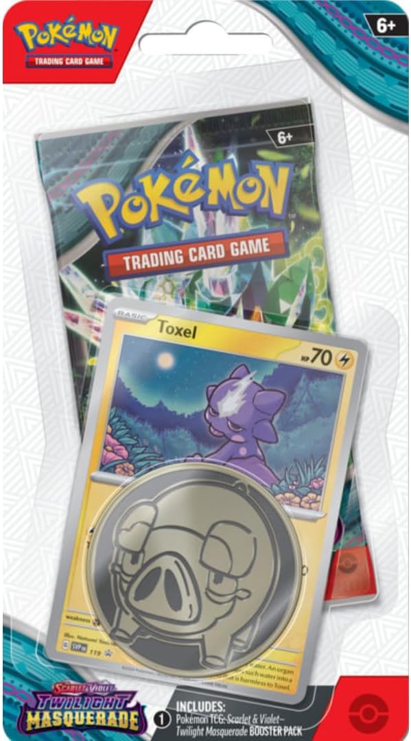 Pokemon TCG: Scarlet & Violet Twilight Masquerade Checklane Blister (1 random pack)