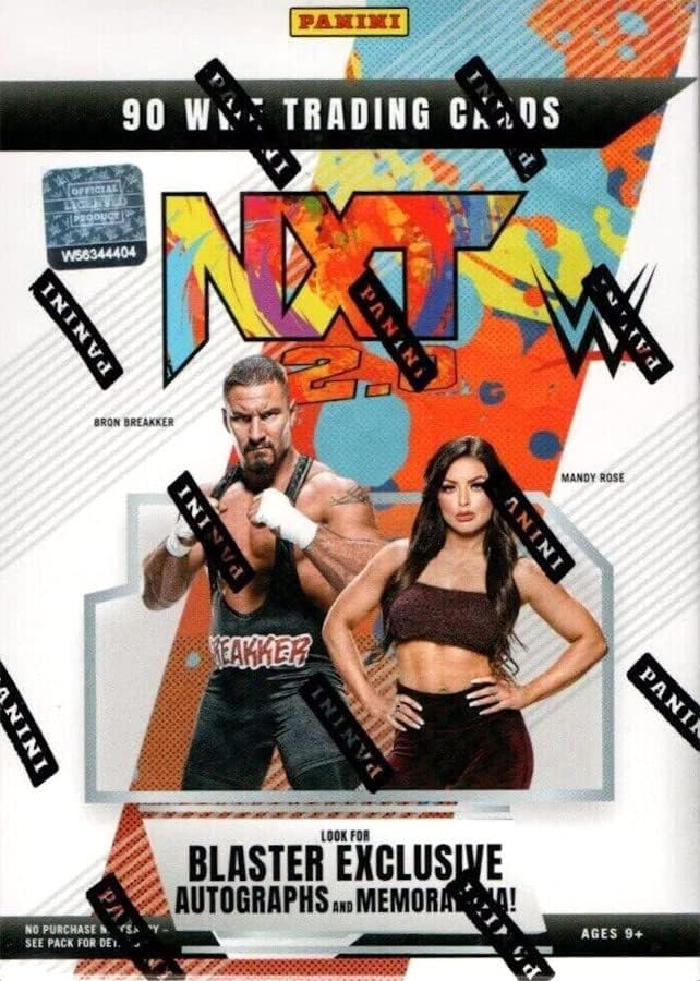 Panini WWE NXT 2.0 Blaster Box - 90 Wrestling Trading Cards