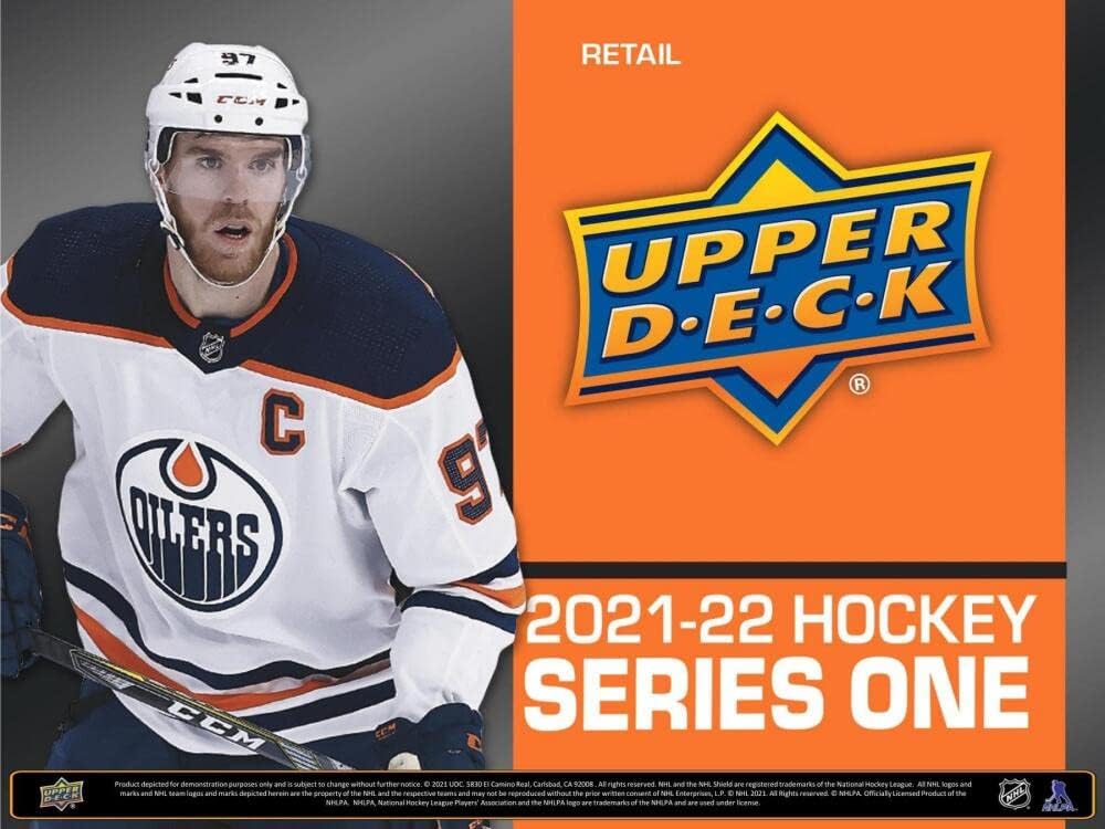 2021/22 Upper Deck Series 1 Hockey 6-Pack Blaster Box