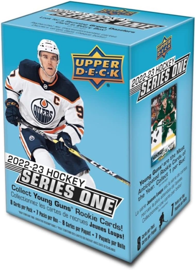 2022/23 Upper Deck Series 1 Hockey 7-Pack Blaster Box