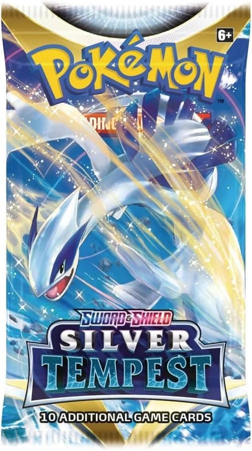 Pokemon TCG: Silver Tempest - Checklane Blister Pack Combo (Basculin or Cranidos - 1 random pack)