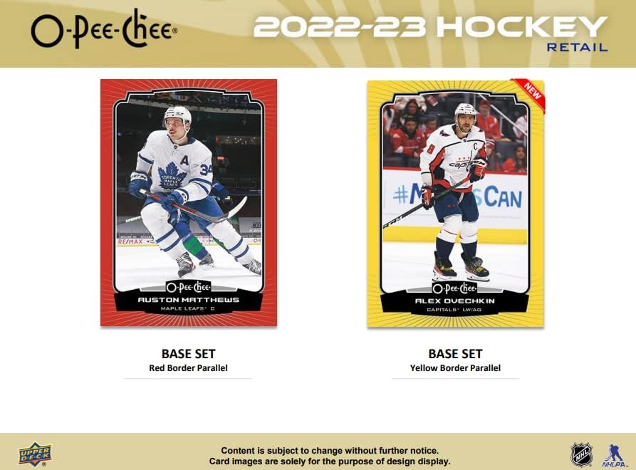 2022/23 Upper Deck O-Pee-Chee Hockey 8-Pack Blaster Box