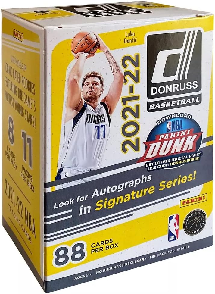 2021/22 Panini Donruss Basketball 11-Pack Blaster Box