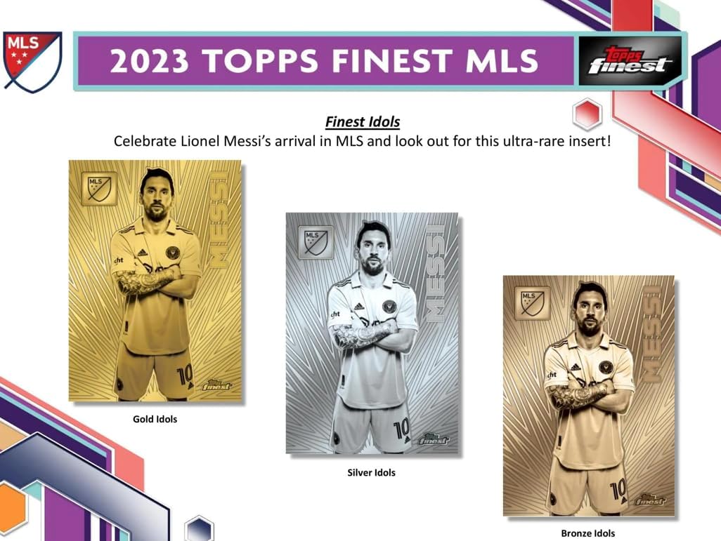 2023 Topps MLS Major League Soccer Finest Soccer Hobby Box (Pre-Order)