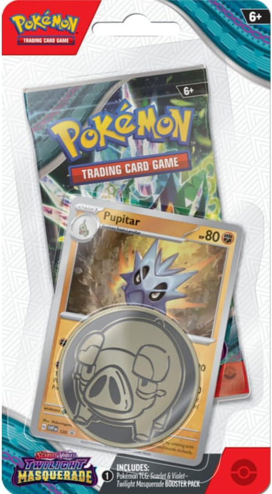 Pokemon TCG: Scarlet & Violet Twilight Masquerade Checklane Blister (1 random pack)