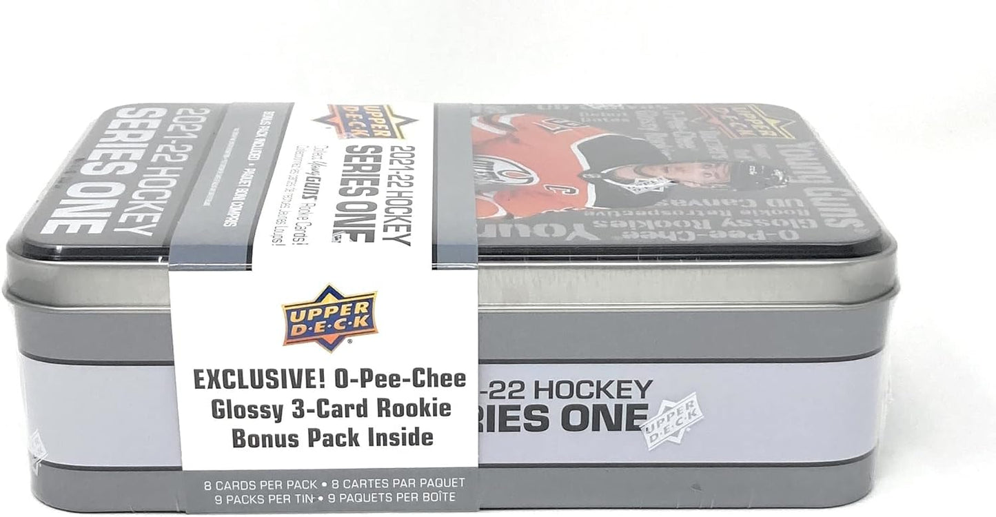 2021/22 Upper Deck Series 1 Hockey Tin