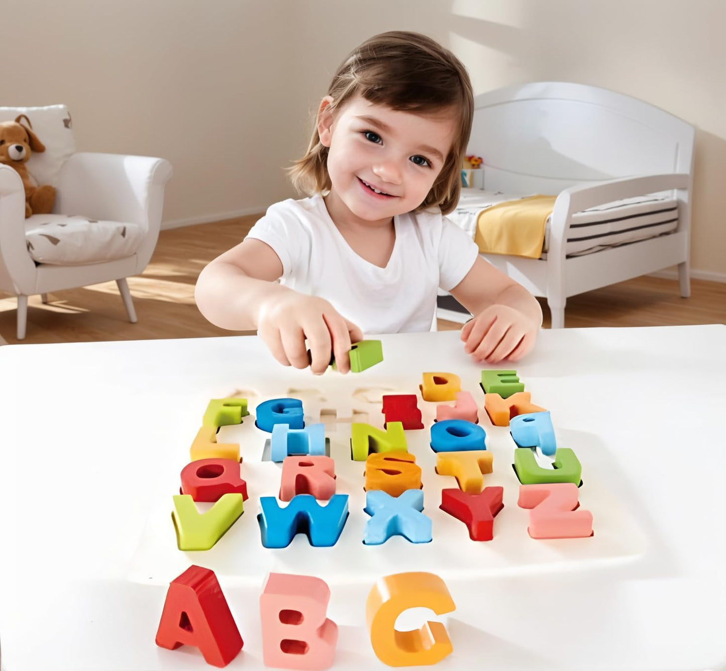 Chunky Alphabet Puzzle Game