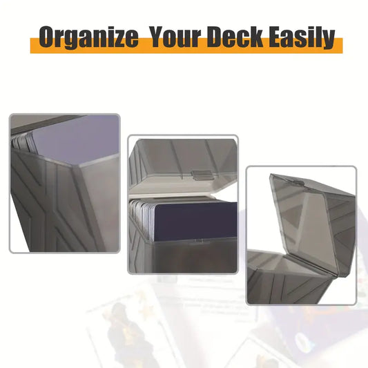 Trading Card Case kit with 12 Deck Boxes, for 2200+Cards