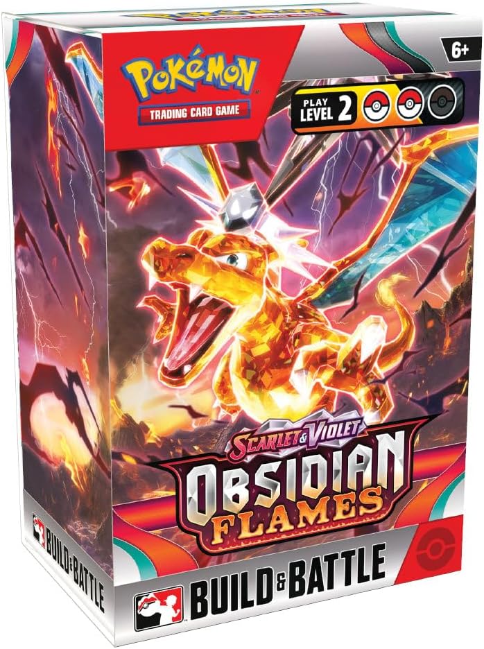 Pokemon: Scarlet & Violet Obsidian Flames Build & Battle Box