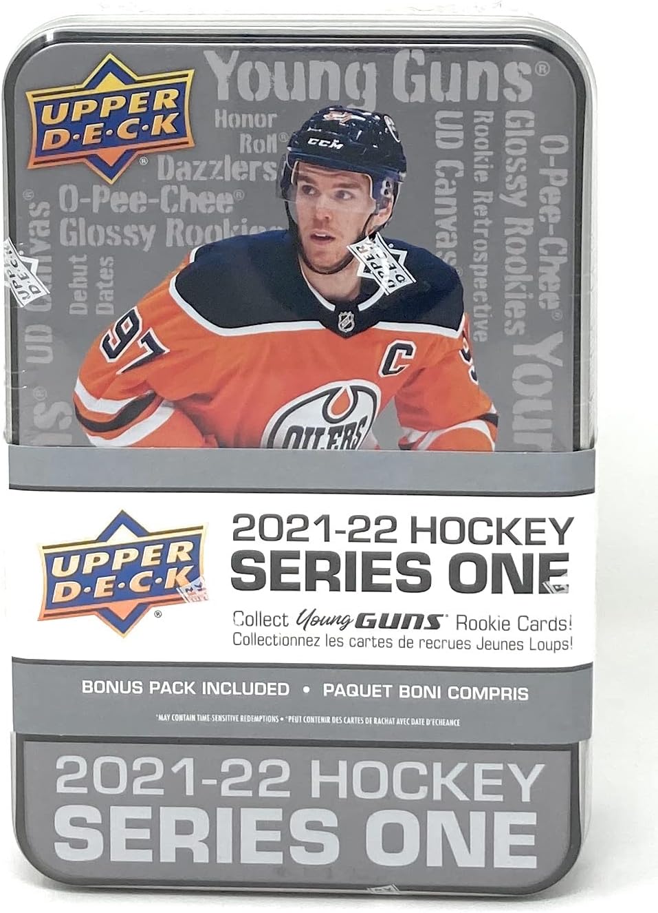 2021/22 Upper Deck Series 1 Hockey Tin