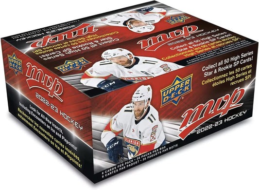 2022/23 Upper Deck MVP Hockey Retail 36-Pack Box