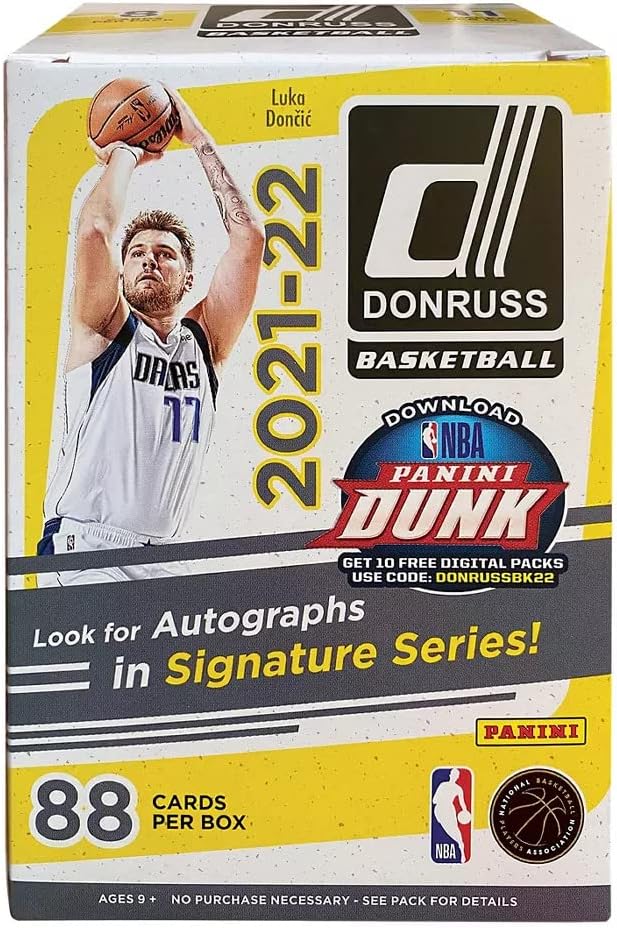 2021/22 Panini Donruss Basketball 11-Pack Blaster Box