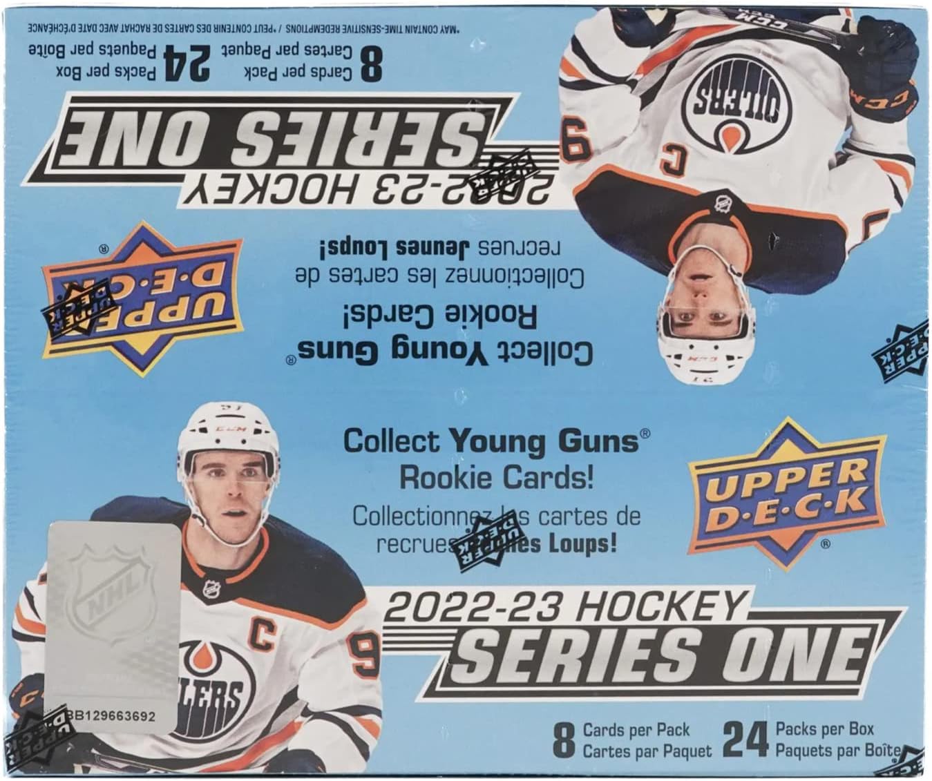 2022/23 Upper Deck Series 1 Hockey Retail 24-Pack Box