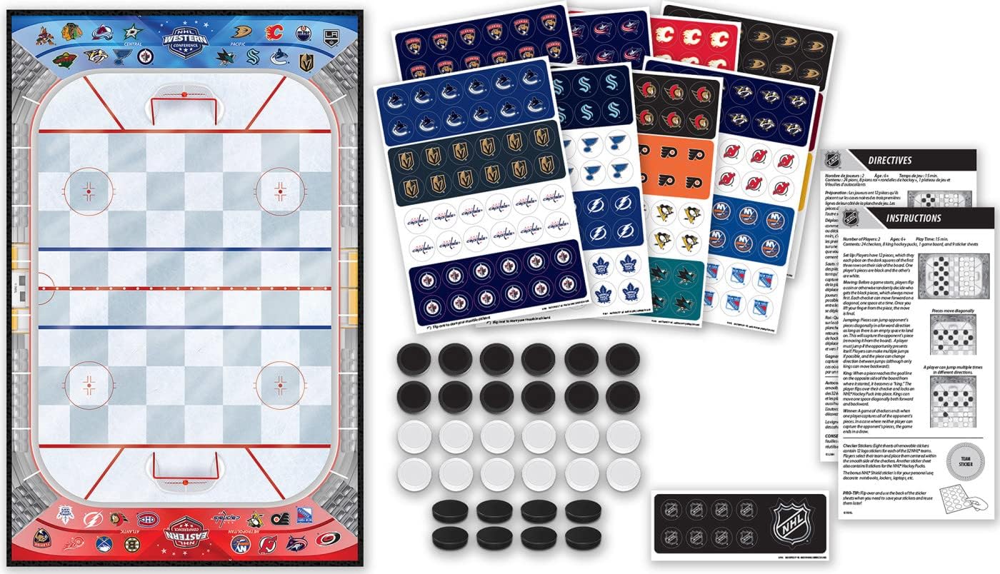 NHL LEAGUE CHECKERS