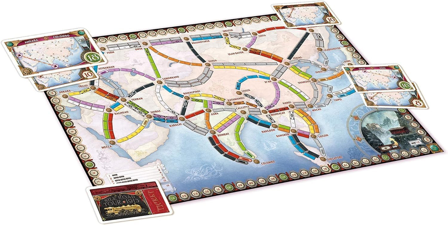 TICKET TO RIDE: MAP #1 - ASIA