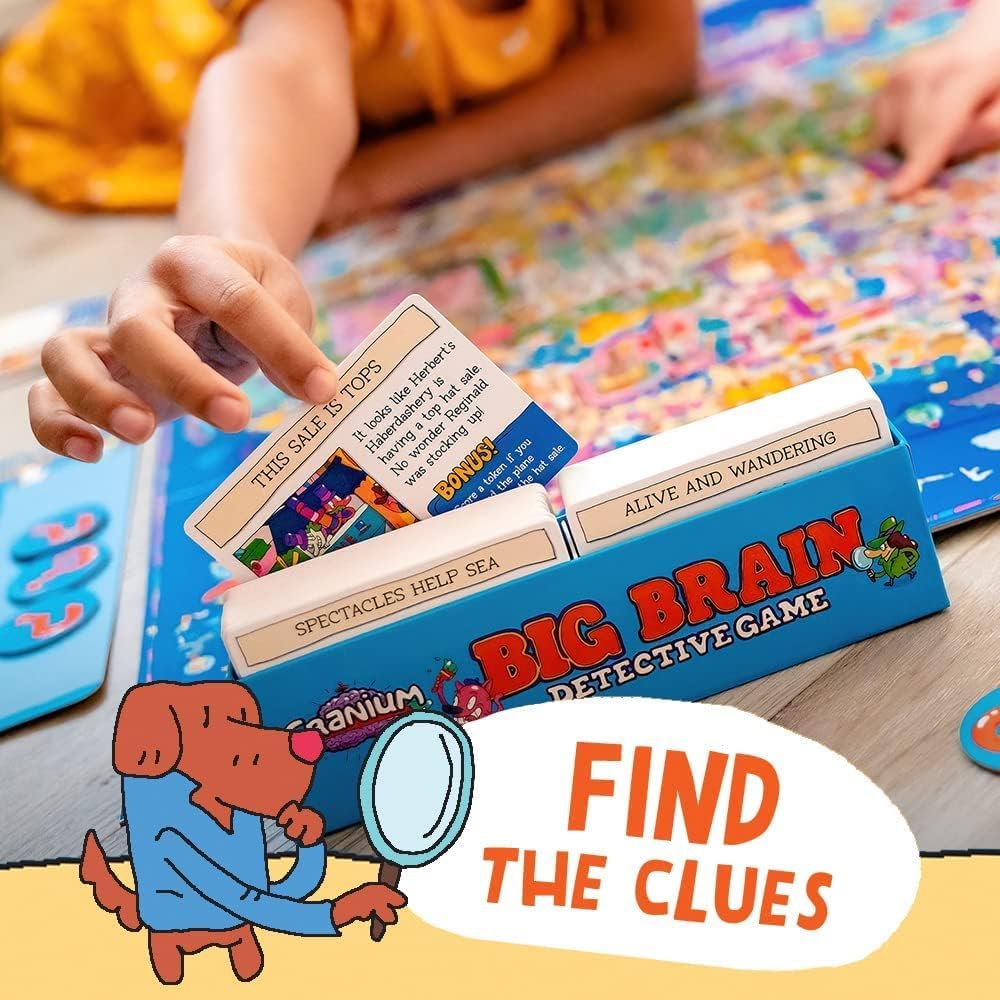 CRANIUM BIG BRAIN DETECTIVE GAME