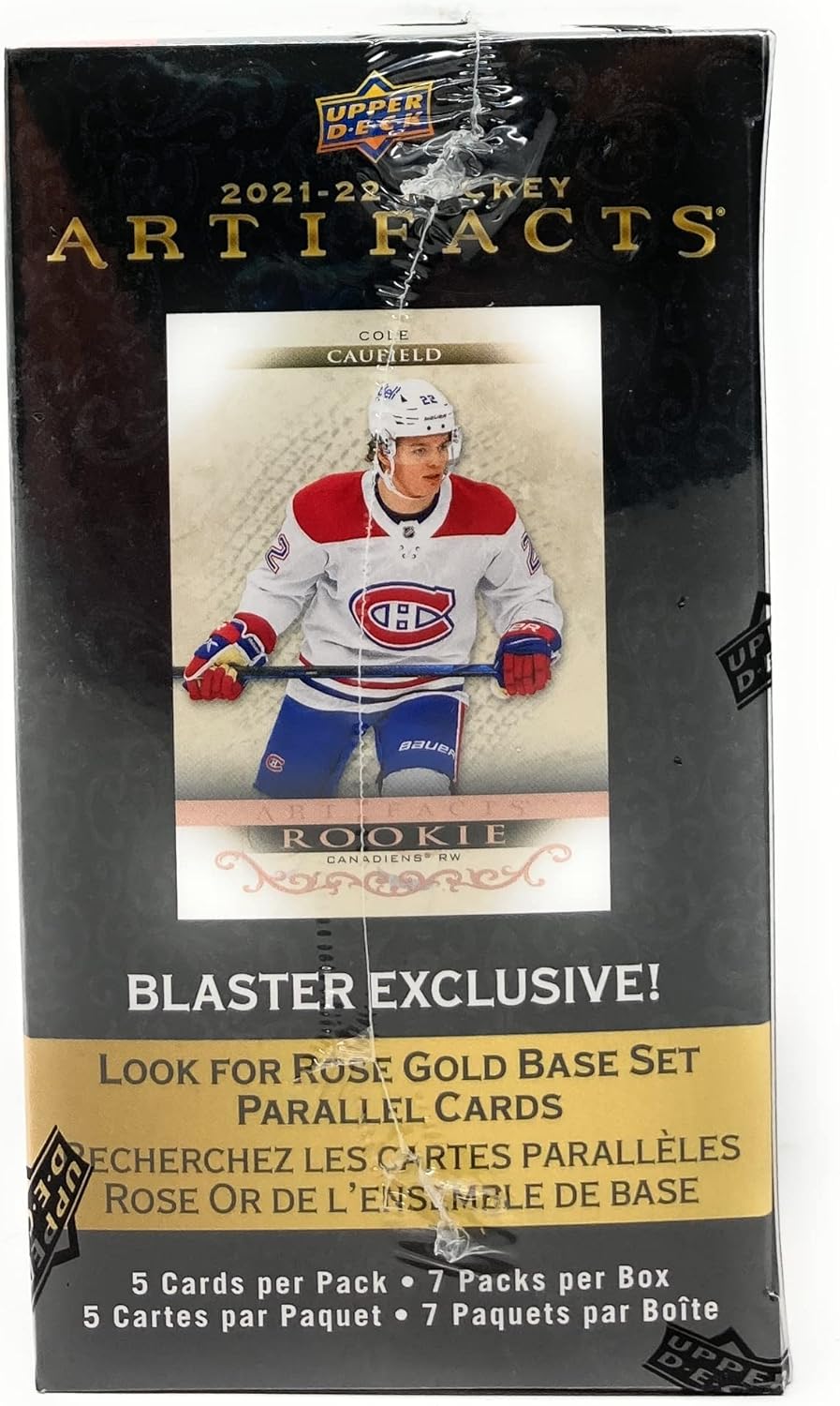 2021/22 Upper Deck Artifacts Hockey 7-Pack Blaster Box