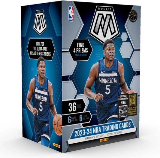 2023/24 Panini Mosaic Basketball 6-Pack Blaster Box