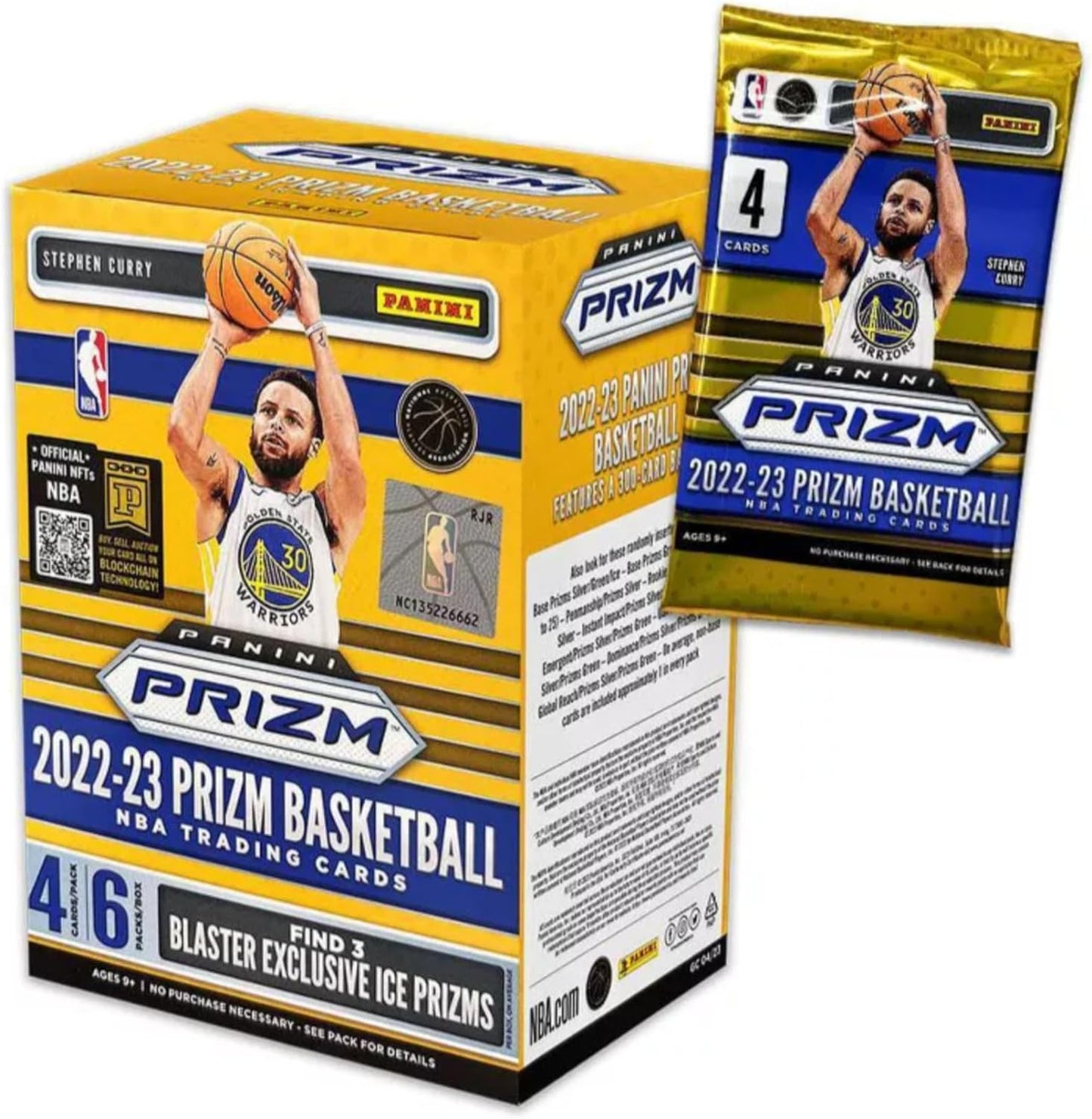 2022/23 Panini Prizm Basketball 6-Pack Blaster Box (Ice Prizms!)