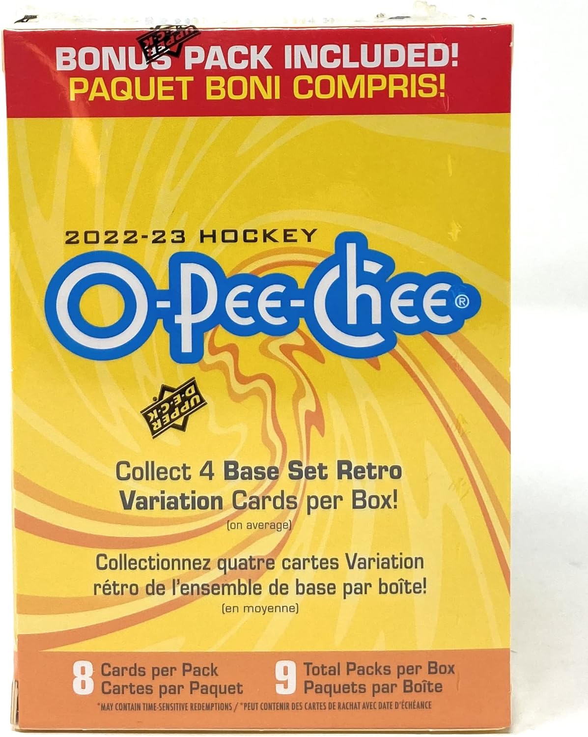 2022/23 Upper Deck O-Pee-Chee Hockey 8-Pack Blaster Box