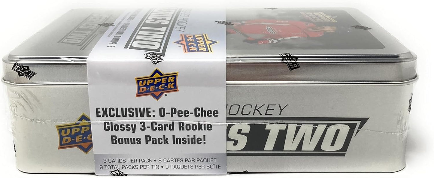 2022/23 Upper Deck Series 2 Hockey Retail Tin Box