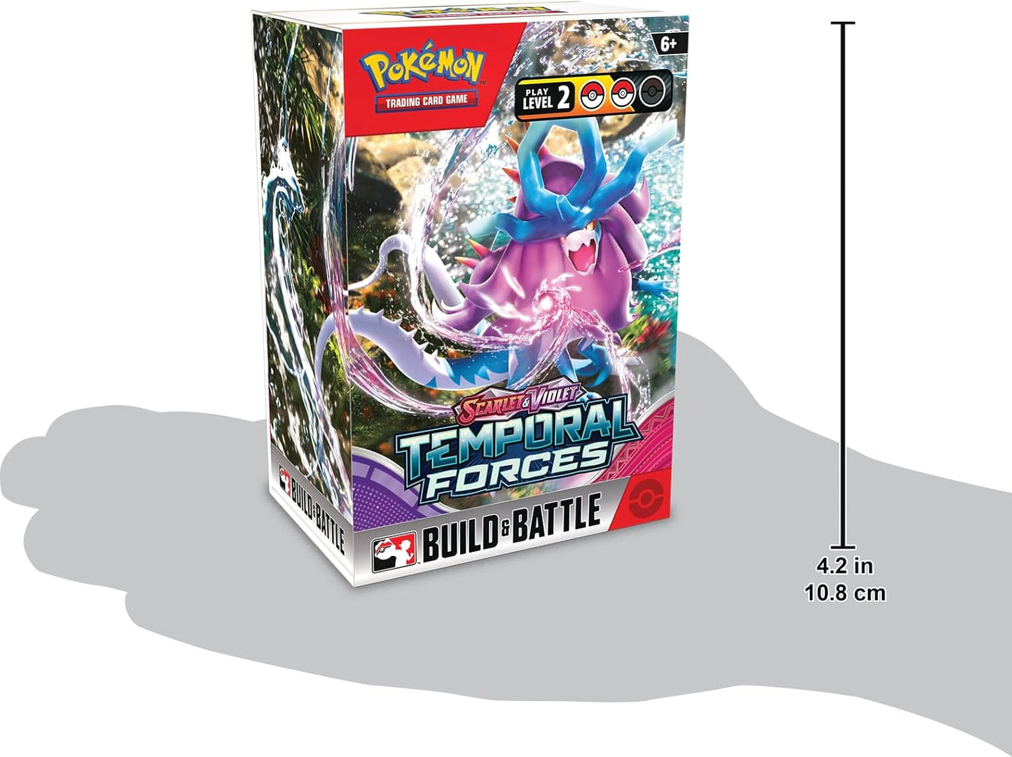 POKEMON TCG: SCARLET and VIOLET: TEMPORAL FORCES: Build & Battle Box