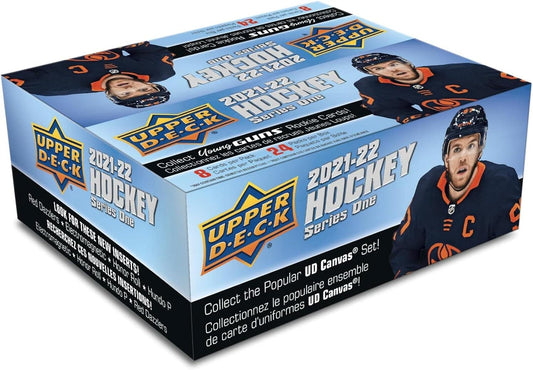 2021/22 Upper Deck Series 1 Hockey Retail 24-Pack Box