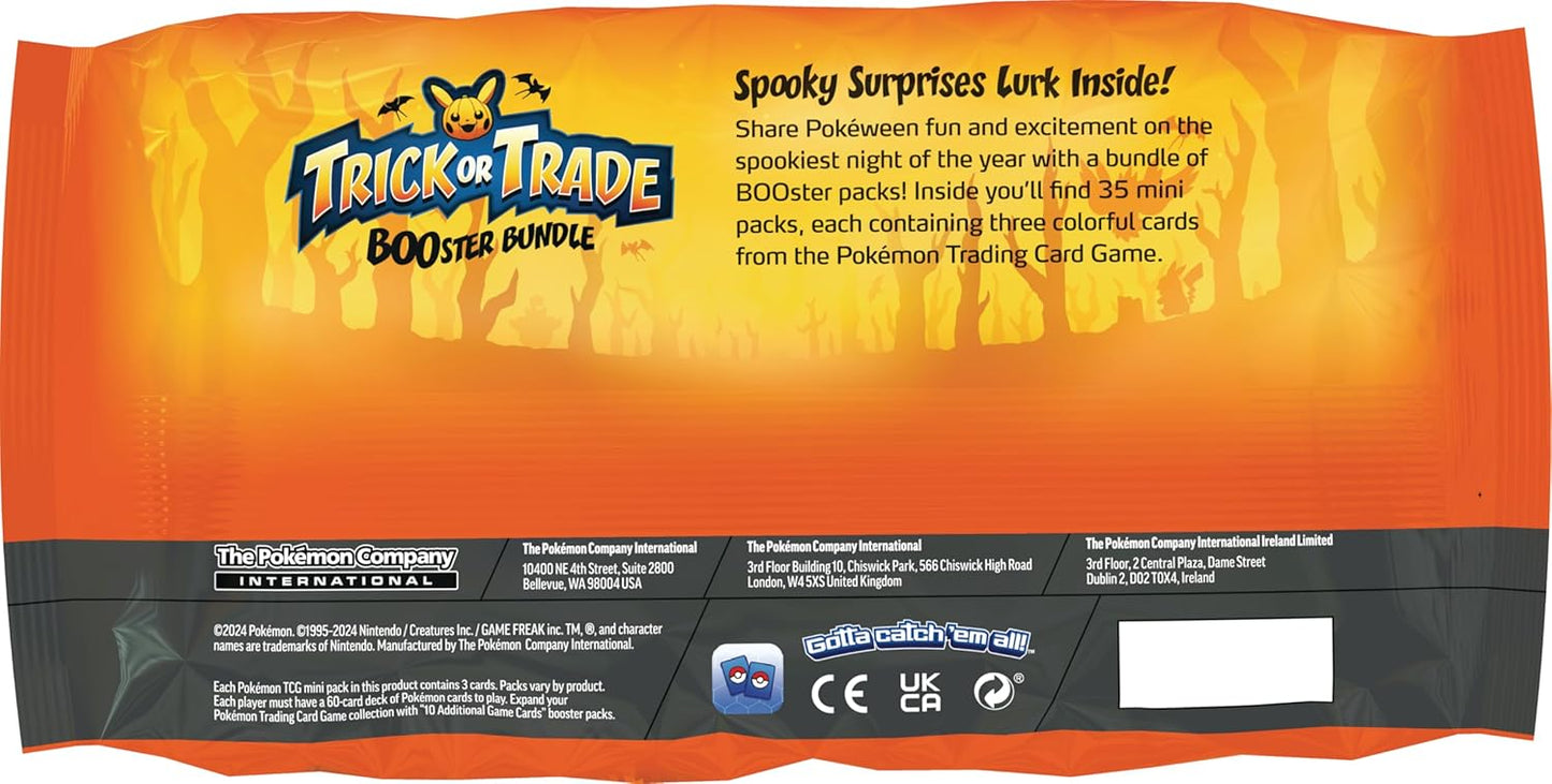 Pokemon 2024 Trick or Trade Booster Bundle